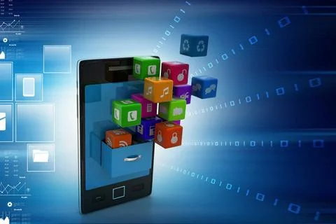 Application icon concept application icon concept Copyright: xZoonar.com/b... Stock Photos