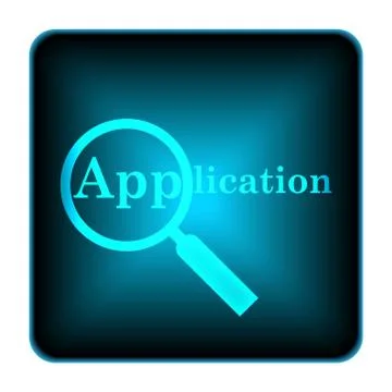 Application icon Illustrazione stock