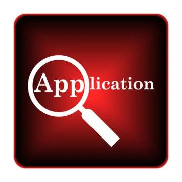 Application icon Illustrazione stock