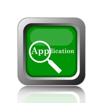 Application icon. Internet button on black background.. Ilustración de archivo