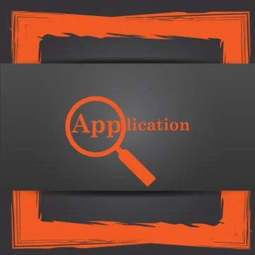 Application icon. Internet button on grey background.. 스톡 일러스트