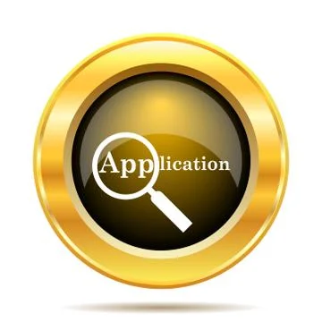 Application icon. internet button on white background.. イラスト素材