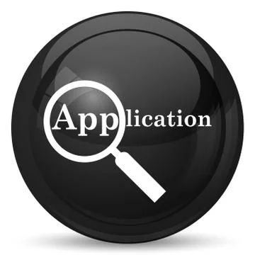 Application icon. Internet button on white background.. イラスト素材