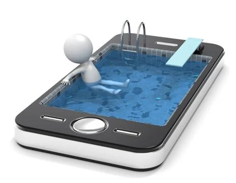 Application Illustrazione stock