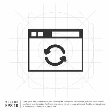 Application Interface Icon イラスト素材