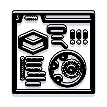 Application interface programming elements and software development 库存插图