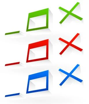 Application or software control buttons. Minimize, maximize and close buttons Stock Illustration