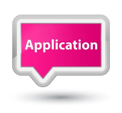 Application prime pink banner button イラスト素材