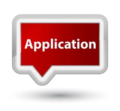 Application prime red banner button イラスト素材