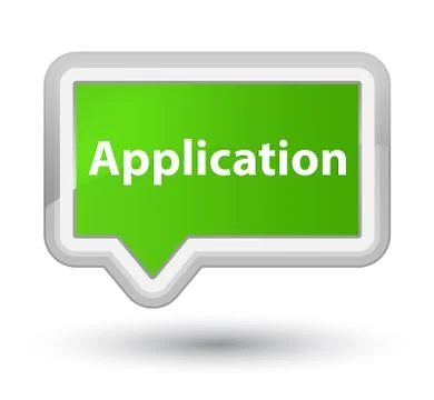 Application prime soft green banner button Illustrazione stock