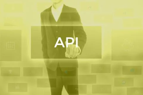 Application program interface (API) Foto stock