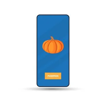Application pumpkin Stock Illustration