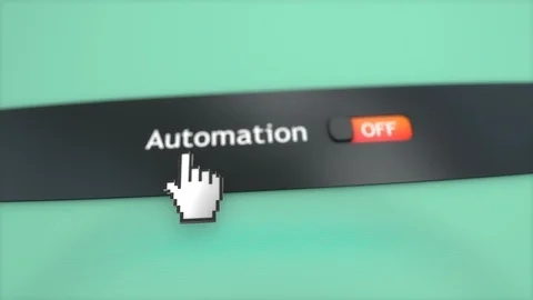Application setting Automation Stock Footage 102634956