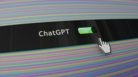 Application setting enable ChatGPT Ai Stock Footage 249324826