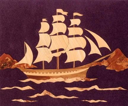 Application: the ship Stock Illustration