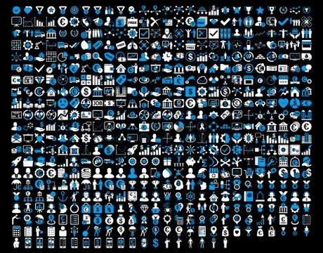 Application Toolbar Icons Illustrazione stock