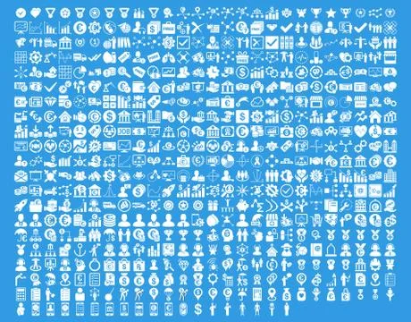 Application Toolbar Icons Illustrazione stock