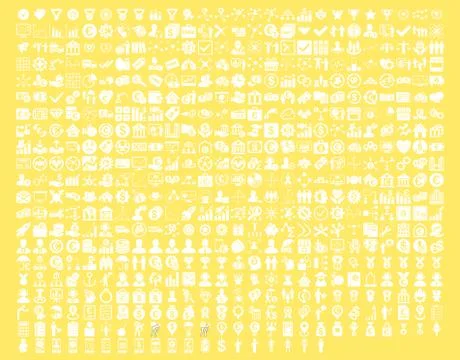 Application Toolbar Icons Illustrazione stock