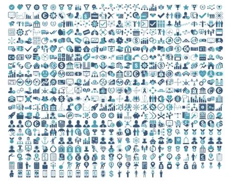 Application Toolbar Icons Illustrazione stock