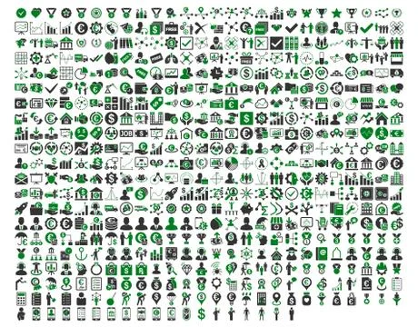 Application Toolbar Icons Illustrazione stock