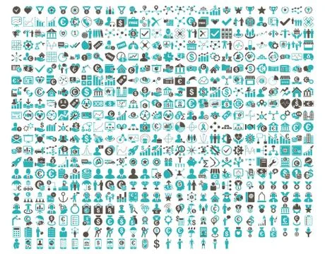 Application Toolbar Icons Stock Illustration