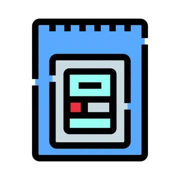 Application user interface icon for digital communication Stockillustratie