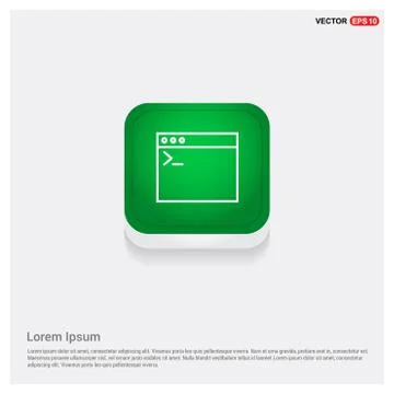 Application window interface icon Stock Illustration