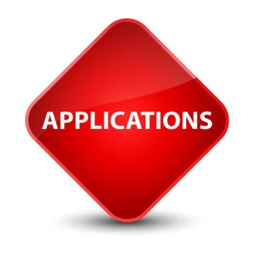 Applications elegant red diamond button イラスト素材