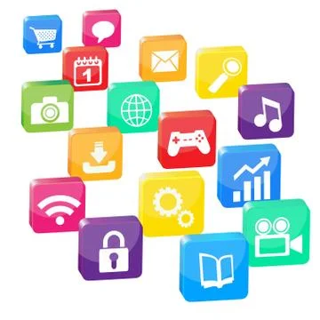 Applications Stock Illustration