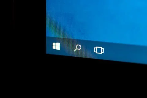 Applications Panel in Windows Stock Photos