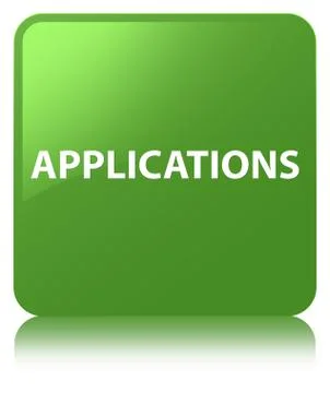 Applications soft green square button イラスト素材