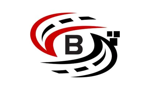 Applications Solutions Synergy Comprehensive Initial B Illustrazione stock