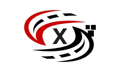 Applications Solutions Synergy Comprehensive Initial X Stock-Illustration