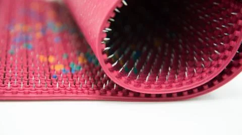 Applicator Lyapko, massager with sharp needles for health and beauty. Stock Photos