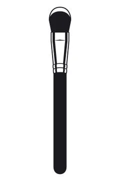 Applicator make up medium brush accessory Stock Illustration