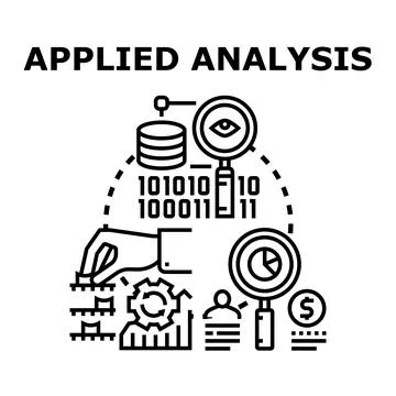 Applied analysis for data driven business decisions Stock-Illustration