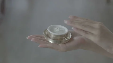 Applied the cream Stock Footage 139950285