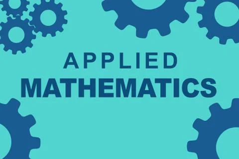 Applied Mathematics concept Stock Illustration