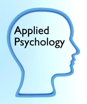 Applied Psychology concept Illustrazione stock