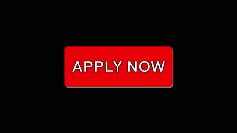 Apply now button animation with red color. Apply now button digital interfa.. 스톡 동영상 337813187