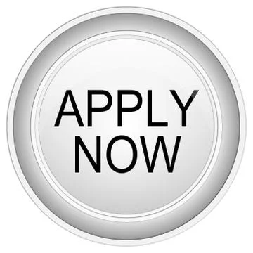 Apply now Button on white background – illustration Stock Illustration