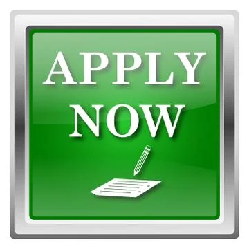Apply now icon Illustrazione stock