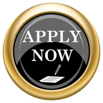 Apply now icon Stock Illustration