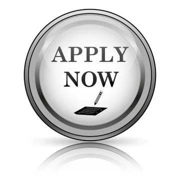 Apply now icon Illustrazione stock