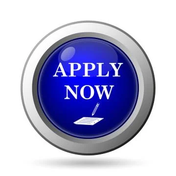 Apply now icon. Internet button on white background.. イラスト素材