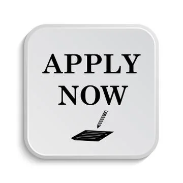 Apply now icon. Internet button on white  background.. イラスト素材
