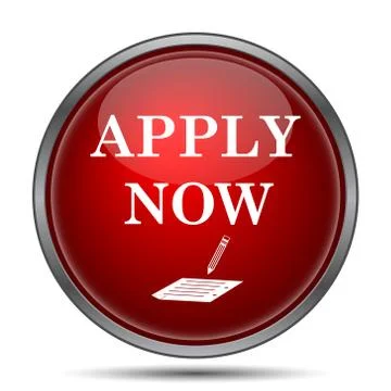 Apply now icon. Internet button on white background.. イラスト素材
