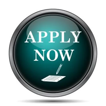 Apply now icon. Internet button on white background.. イラスト素材