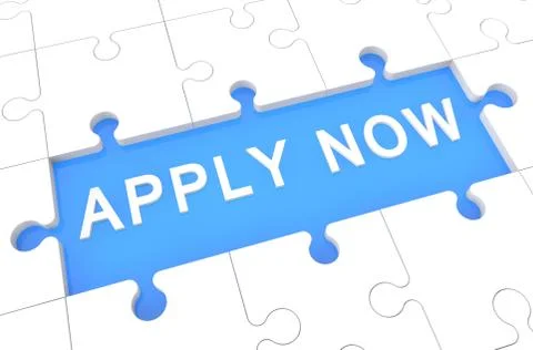 Apply now Stock Illustration