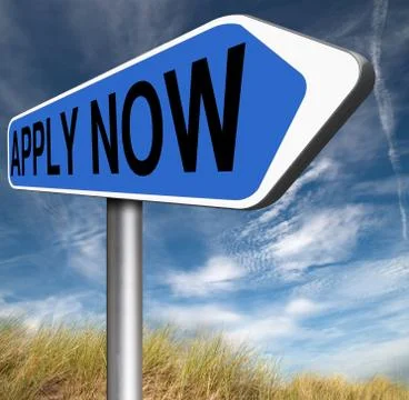 Apply now Stock Illustration
